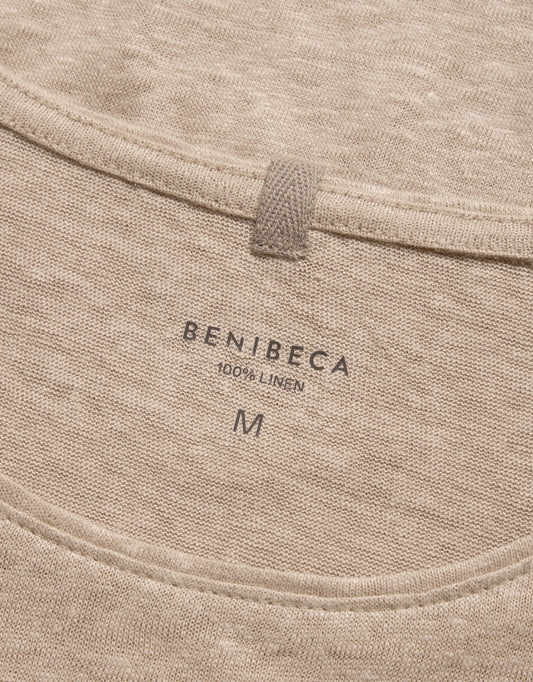 SWEATSHIRT LINEN SAND
