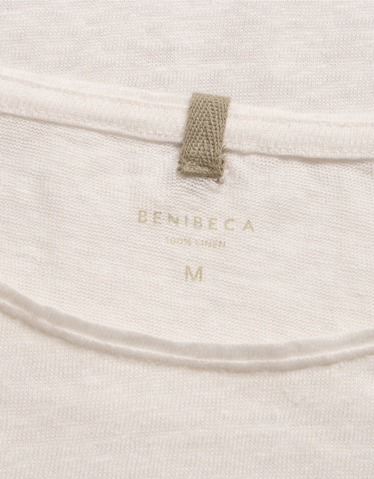 SWEATSHIRT LINEN BLANC