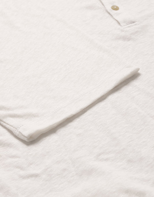 T-SHATI LINEN BLANC