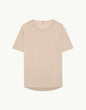 C-NECK LINEN SAND