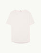 V-NECK LINEN BLANC