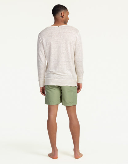 SWEATSHIRT LINEN BLANC