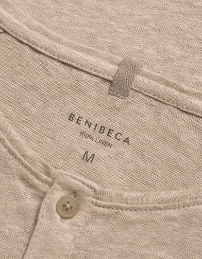 T-SHATI LINEN SAND