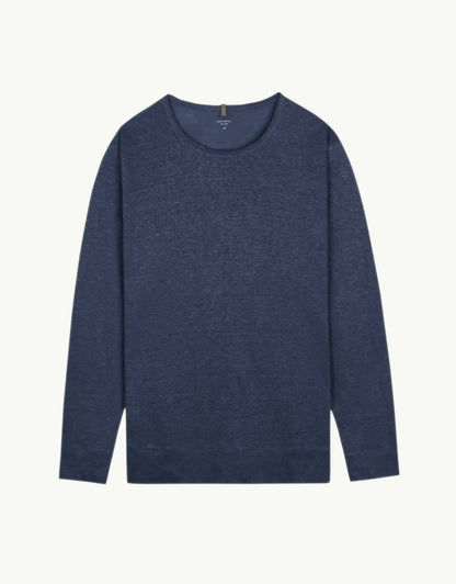 SWEATSHIRT LINEN INDIGO