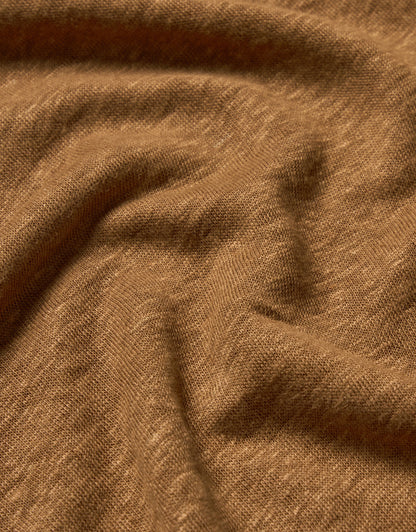 V-NECK LINEN ORO