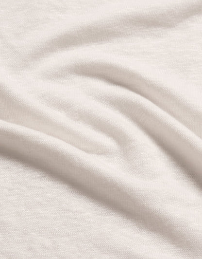 SWEATSHIRT LINEN BLANC