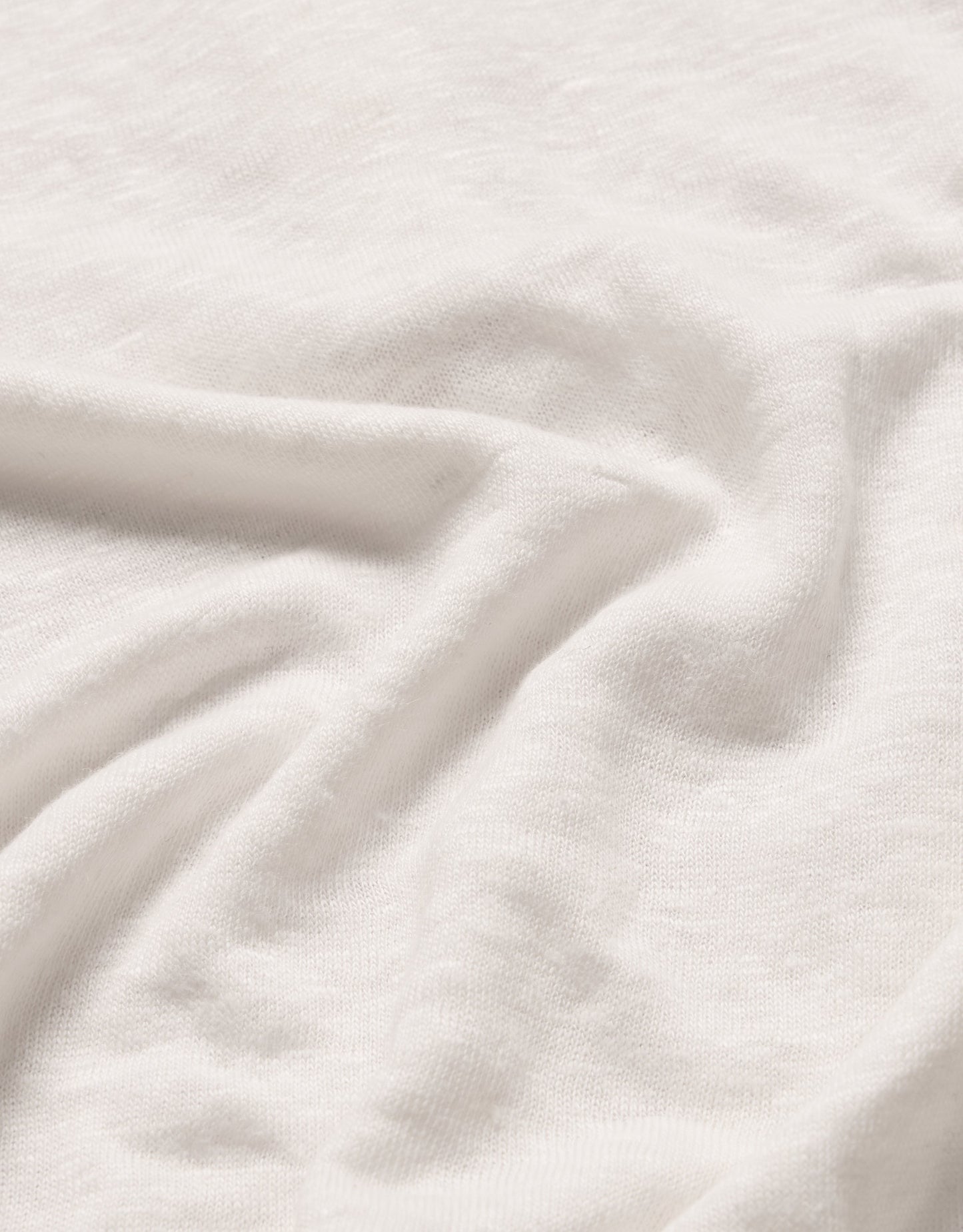 T-SHATI LINEN BLANC